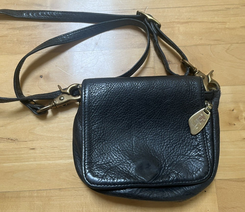 Libaire vintage black - black, leather
